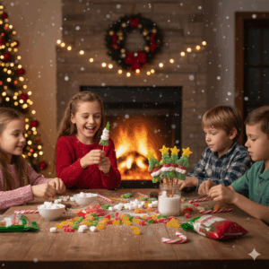 BROCHETAS ARBOLITOS NAVIDAD