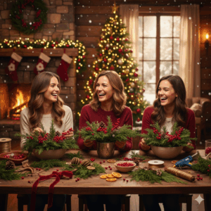 TALLER CENTROS DE MESA